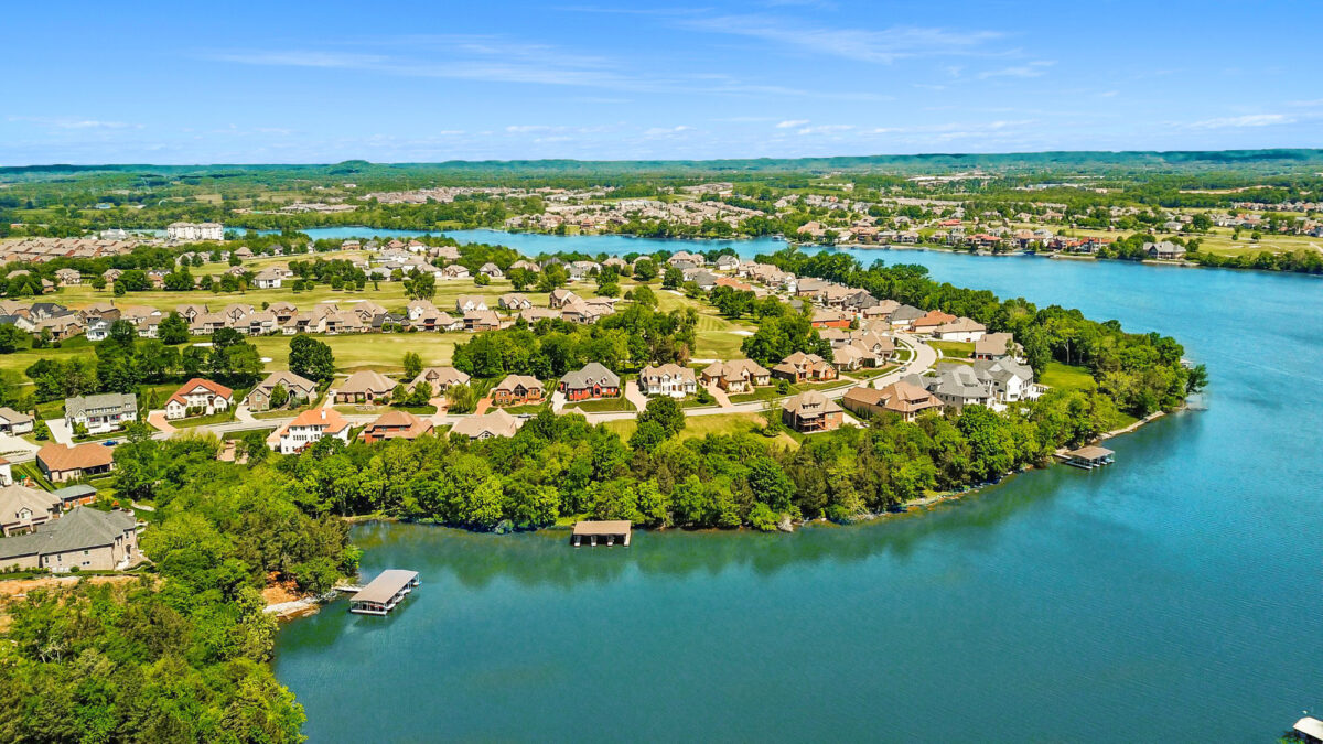 Aerial view of Hendersonville TN served by T5 Environmental