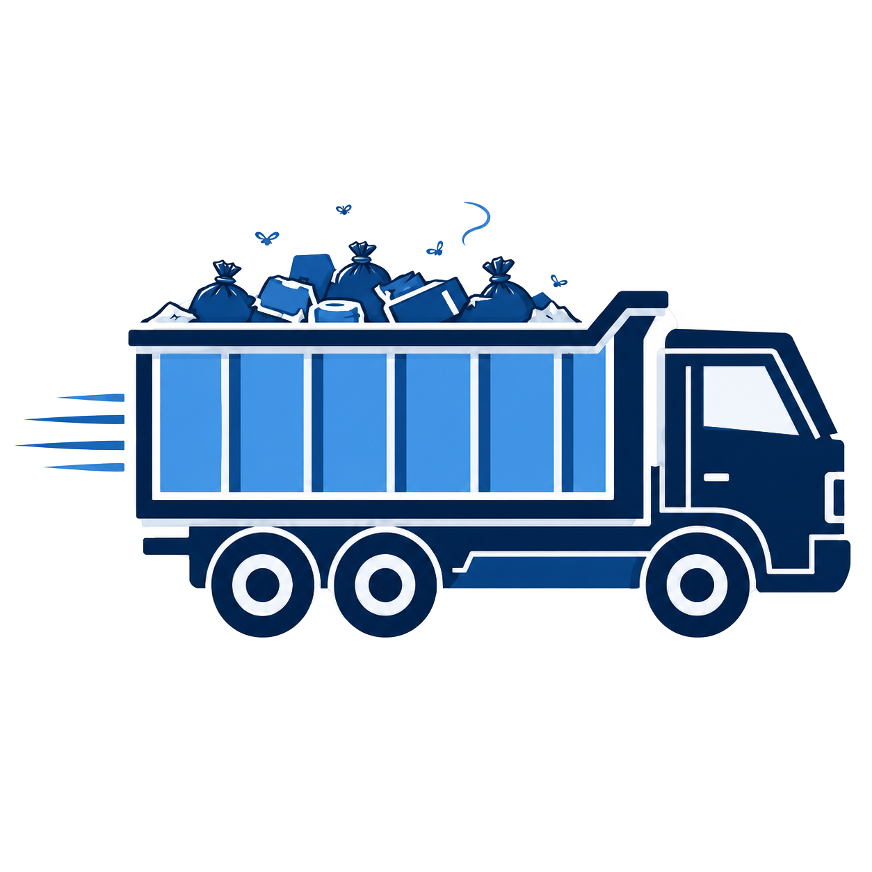 T5 Environmental truck picking up a full dumpster in Nashville TN