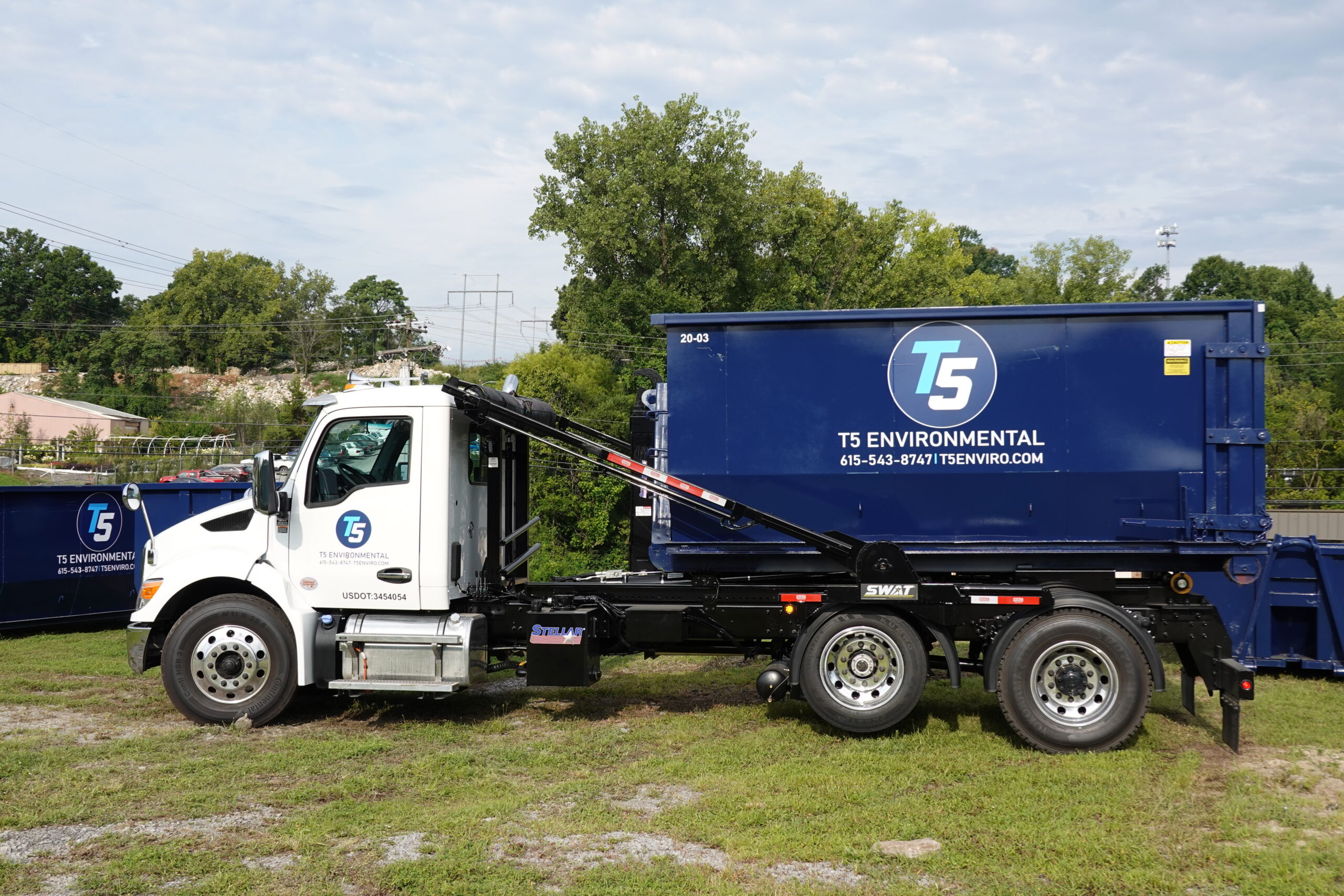 T5 Environmental dumpster delivered in Nashville TN